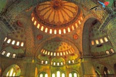 la cupola della moschea blu