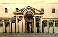 Ricostruzione del palazzo di Teodosio a Istambul (Turchia) - 4° secolo a.c.