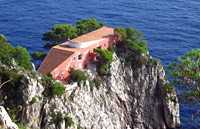Villa di Capri in stile razionale-futurista opera dell'architetto Adalberto Libera - 1938