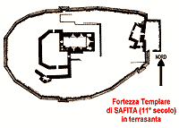 Fortezza Templare di Safita in terrasanta (11 secolo)